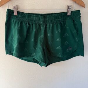 Adidas Women's Athletic Green Shorts